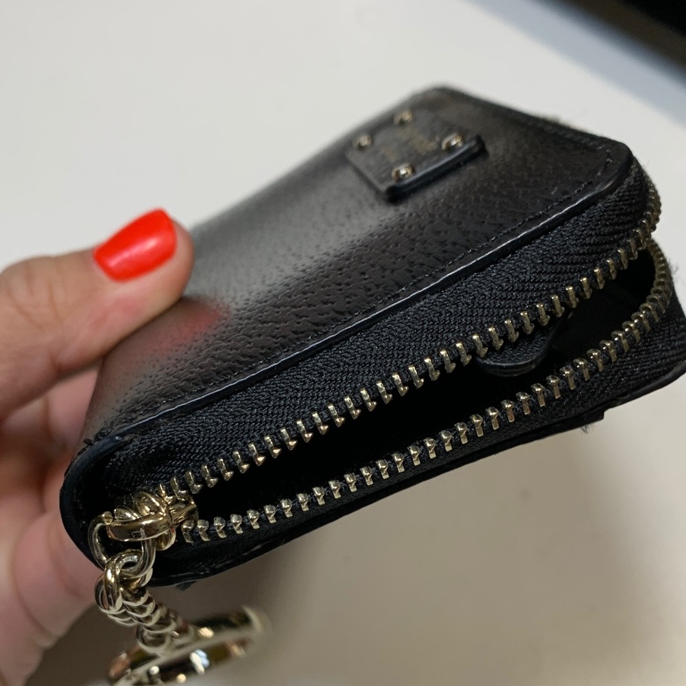 Kate Spade Black Textured Wallet - Picture 4 of 5